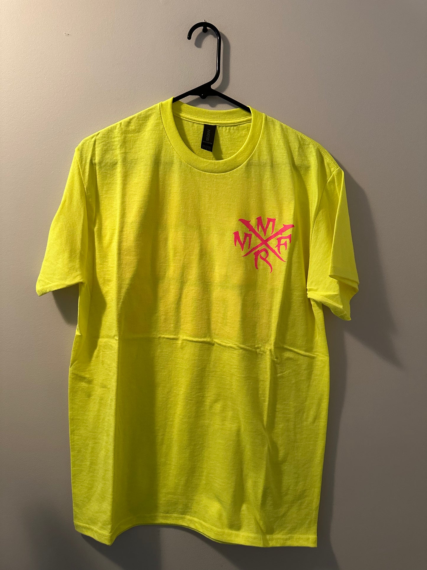 MUDDY FUCKIN ROOTS SHIRT SAFETY GREEN