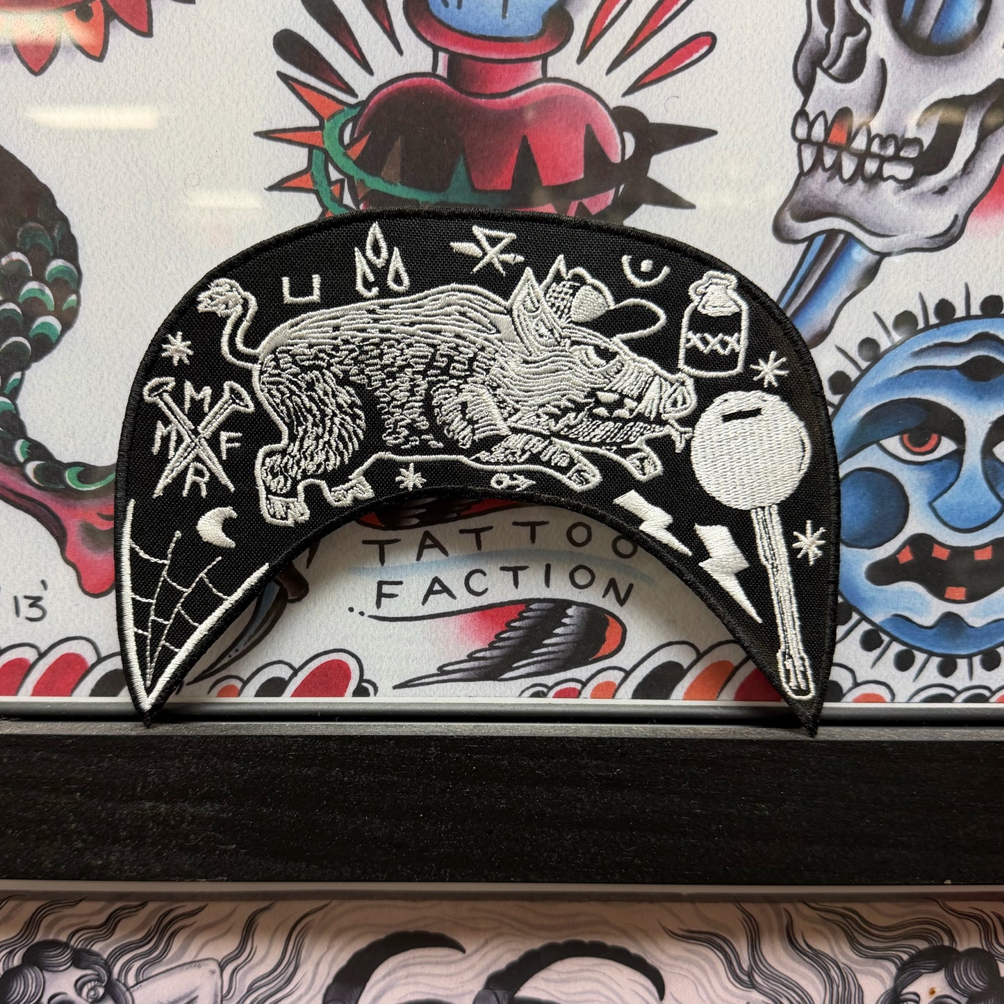 Americo Black Hat Patch